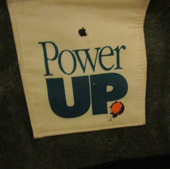 RARE Vintage  Apple Canvas  Bag w/ power up  Apple - Picture 2 of 6
